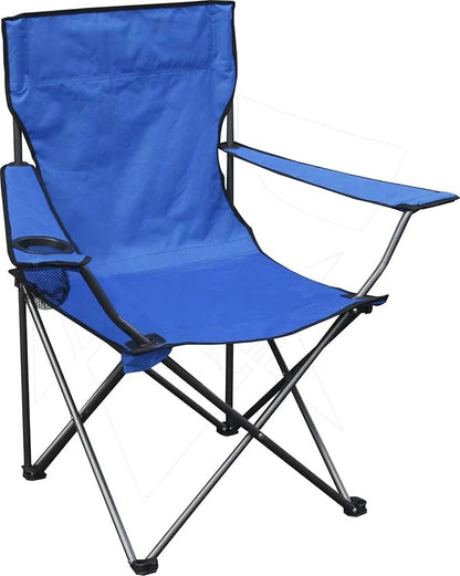 Portable Folding Camping Chair with Armrest & Cup Holder Ⓢ